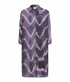 NOUS Robe Florence Zig Zag Violet