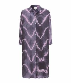 NOUS Robe Florence Zig Zag Violet