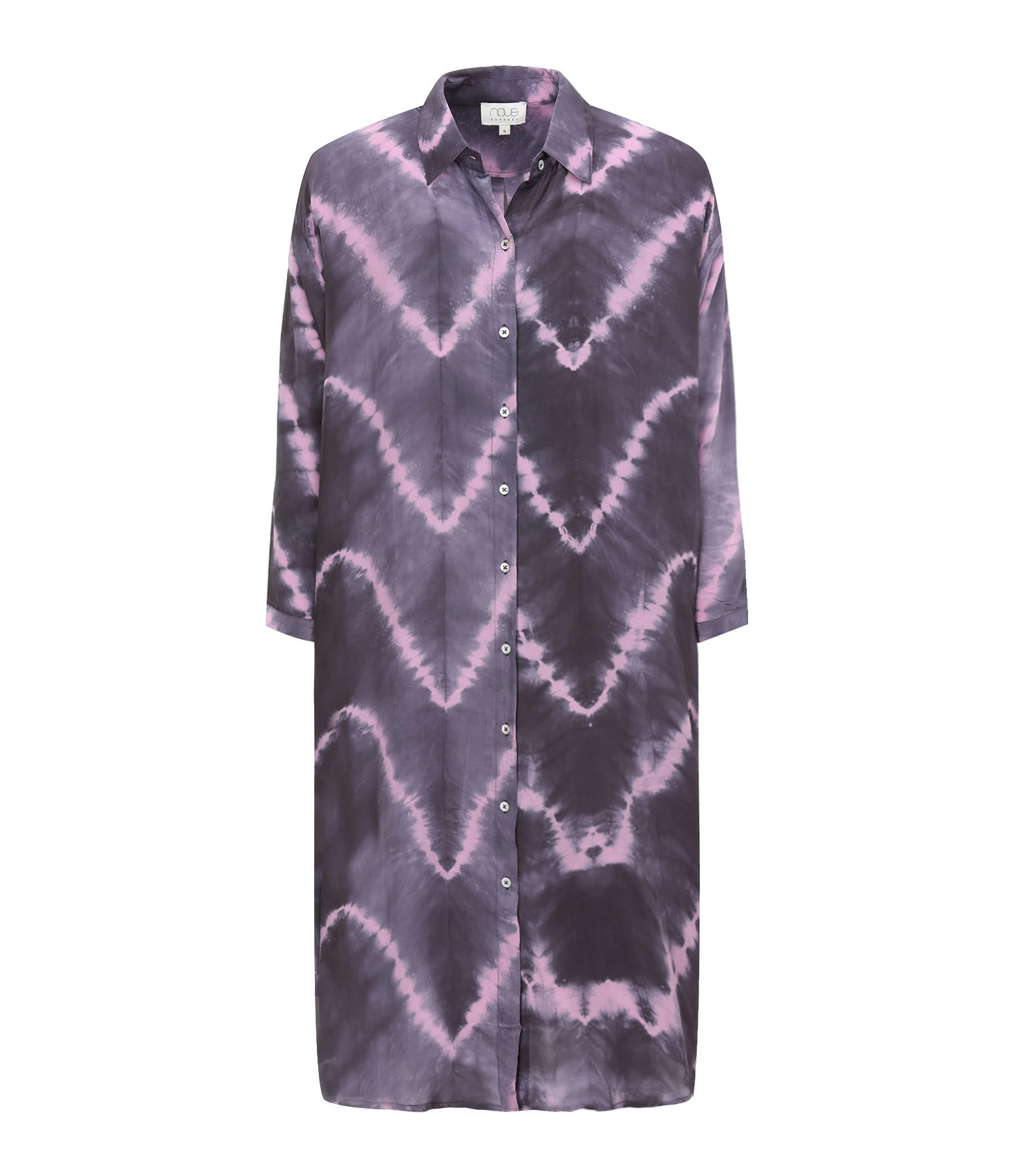 NOUS Robe Florence Zig Zag Violet