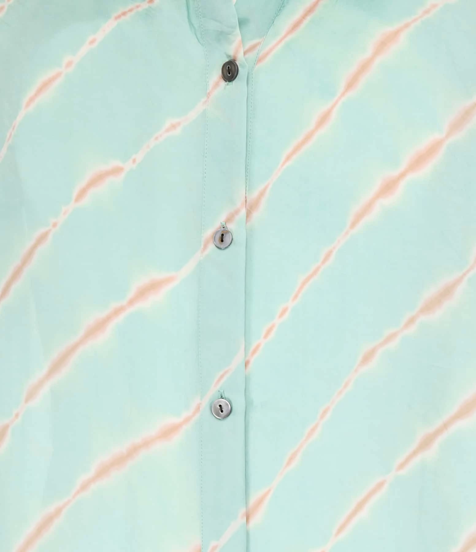 NOUS Robe Katrien Diagonal Rayures Bleu Aqua – Image 2