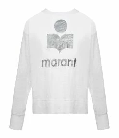 MARANT ÉTOILE Tee-shirt Klowia Lin Blanc