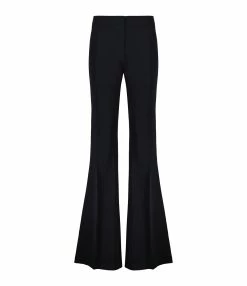 OUD Pantalon Évasé Espi Bleu Marine