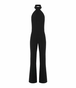 OUD Combinaison Iris Crêpe Unie Noir