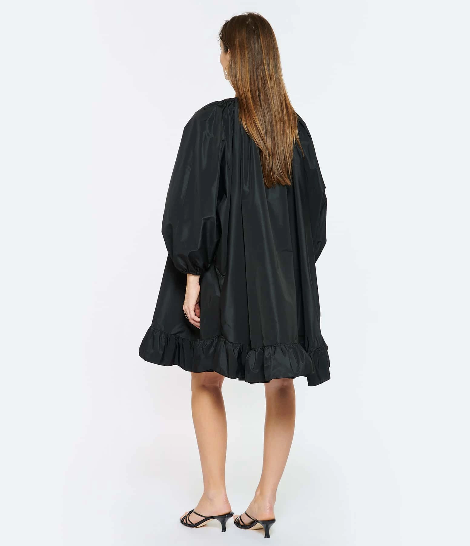 PATOU Robe Froufrou Noir – Image 8