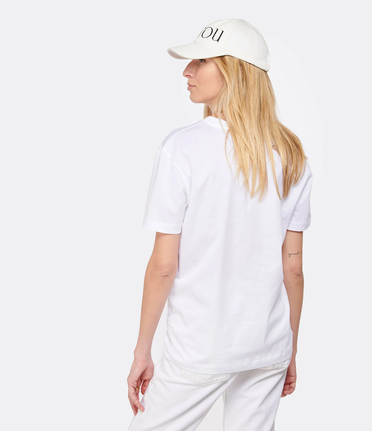 Tee-shirt Essential Patou Coton Blanc – Image 5