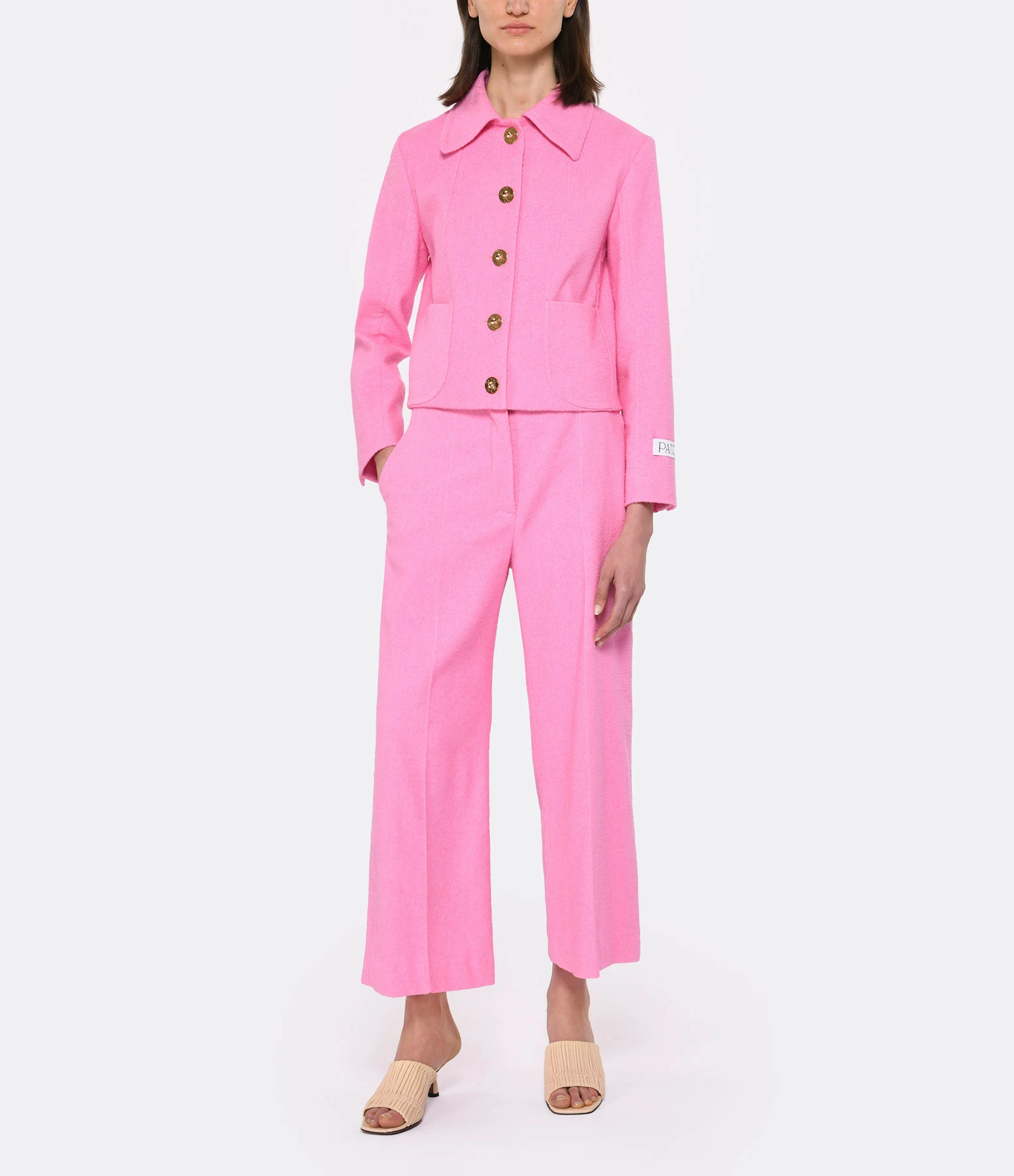 PATOU Pantalon Iconic Coton Bégonia Rose – Image 3