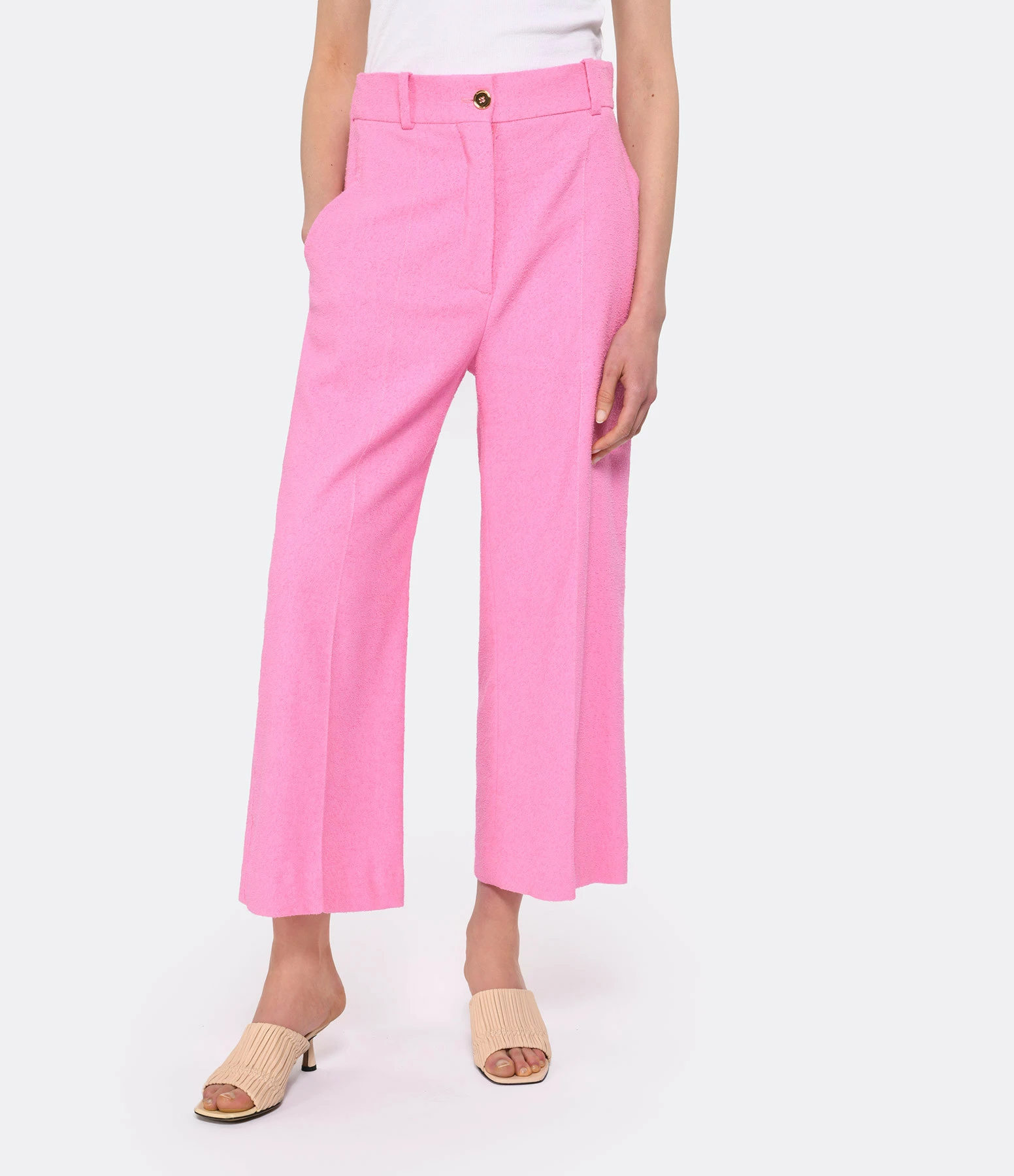 PATOU Pantalon Iconic Coton Bégonia Rose – Image 4