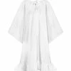 PATOU Robe Froufrou Coton Blanc
