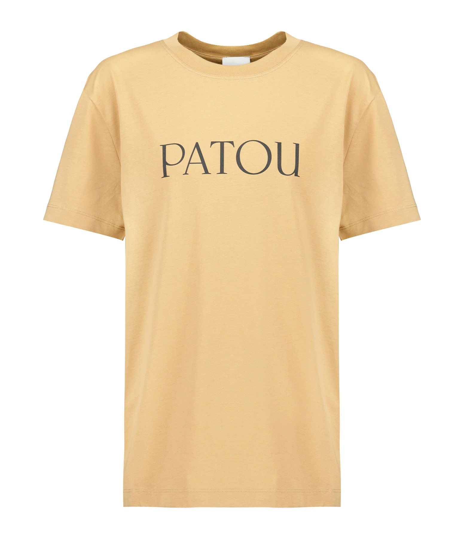Tee-shirt Essential Patou Coton Marron Chestnut