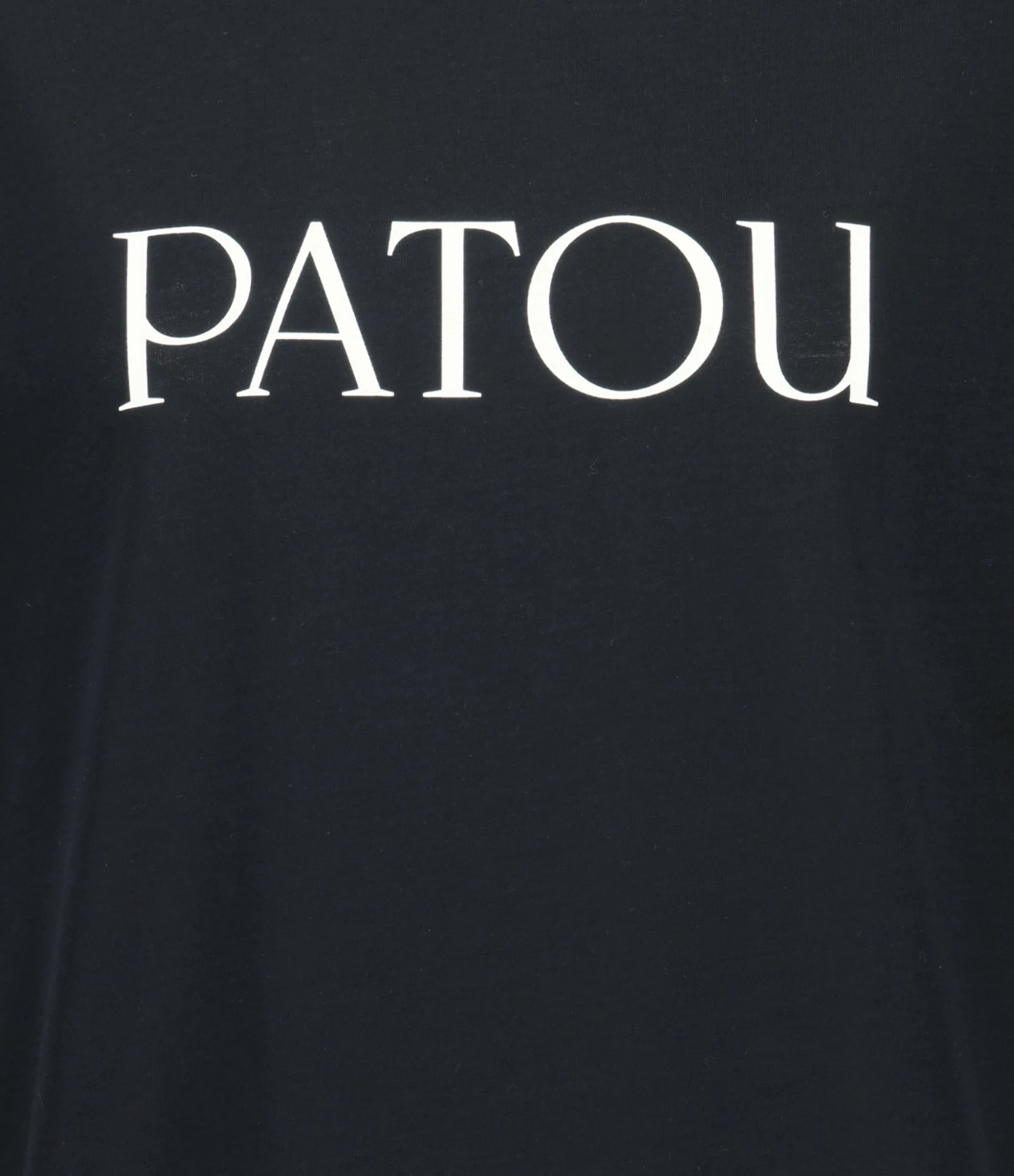 Tee-shirt Essential Patou Coton Noir – Image 2
