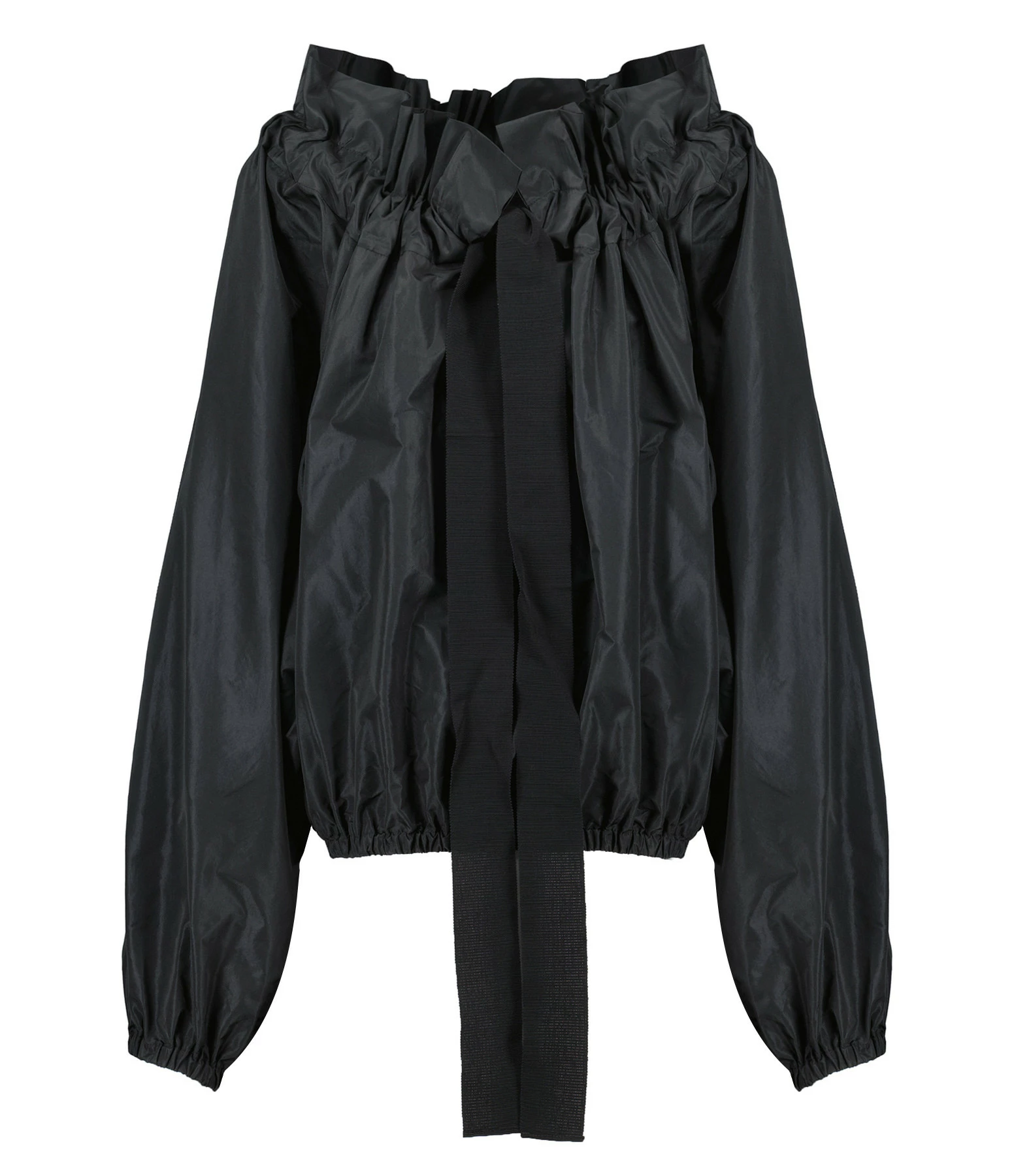 PATOU Blouse Manches Ballon Noir