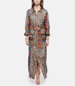 PIERRE-LOUIS MASCIA Robe Longue Aloe Soie Imprimé Animal 8 PIERRE-LOUIS MASCIA Robe Longue Aloe Soie Imprimé Animal -Boutique de vente ZIMMERMANN plmas look20220329 154 1
