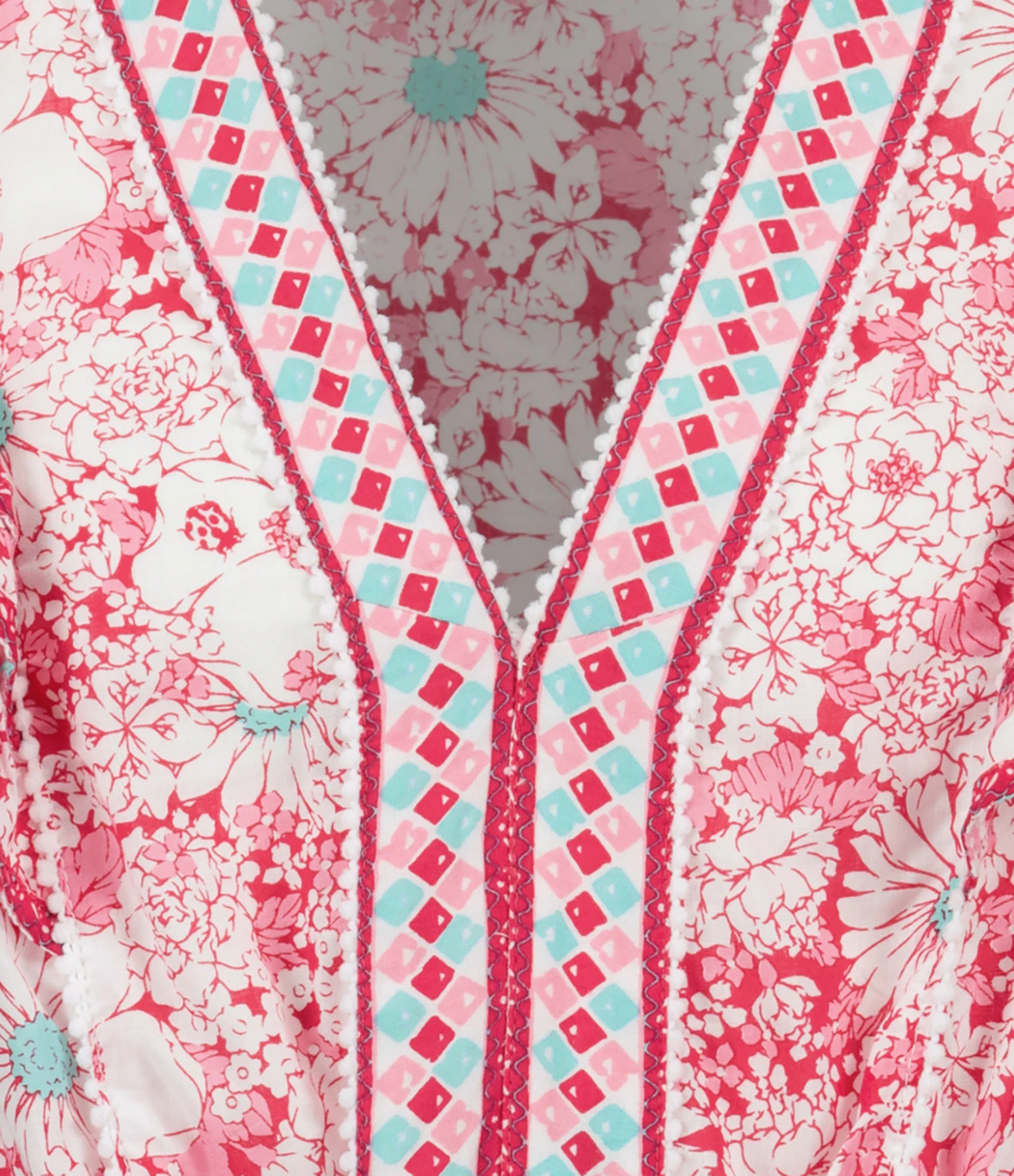 Poupette St Barth Robe Courte Camila Rose – Image 2