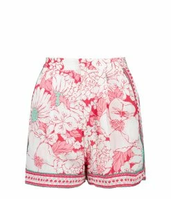 Poupette St Barth Short Isabelle Satin Rose