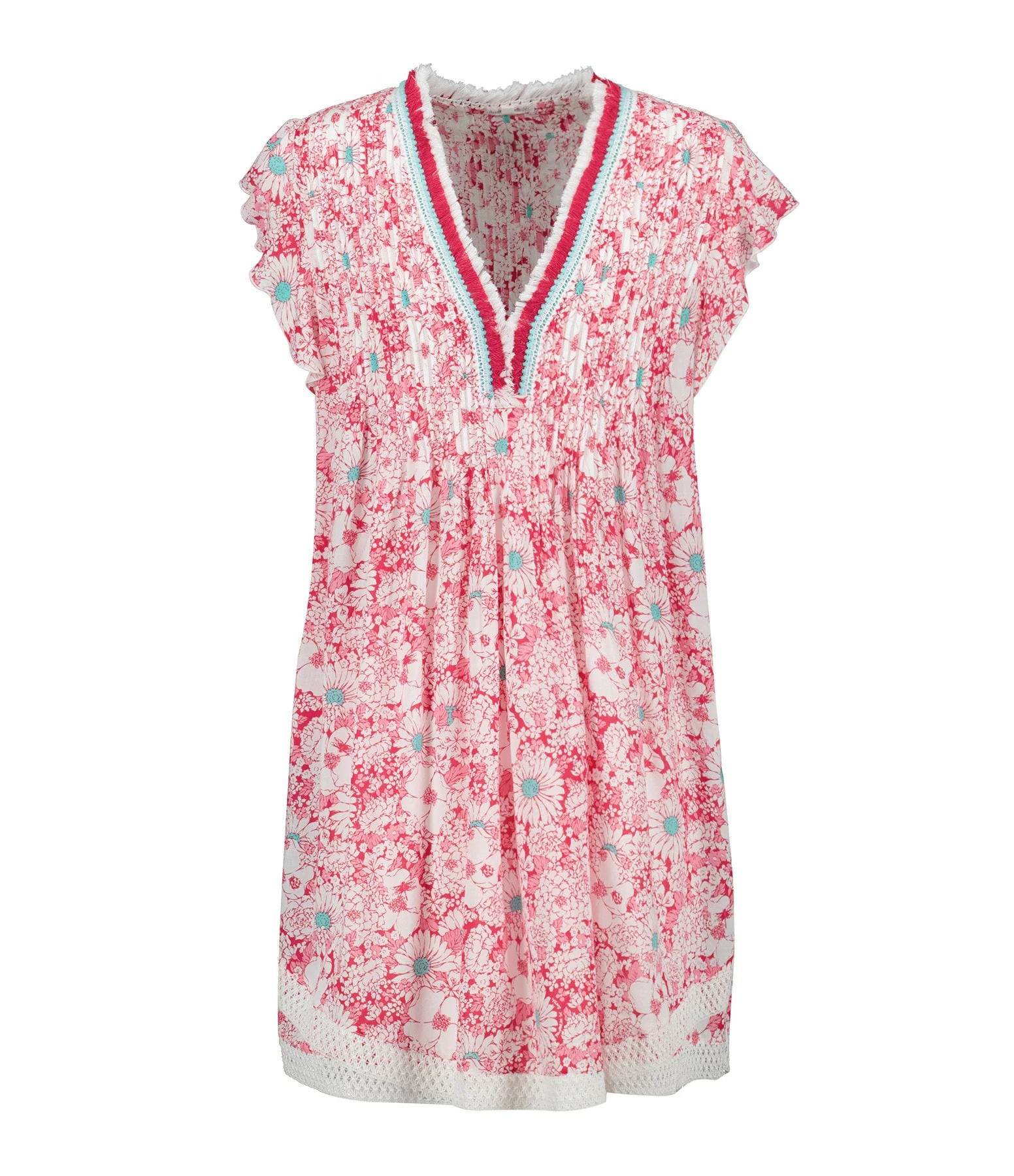 Poupette St Barth Robe Courte Sasha Rose