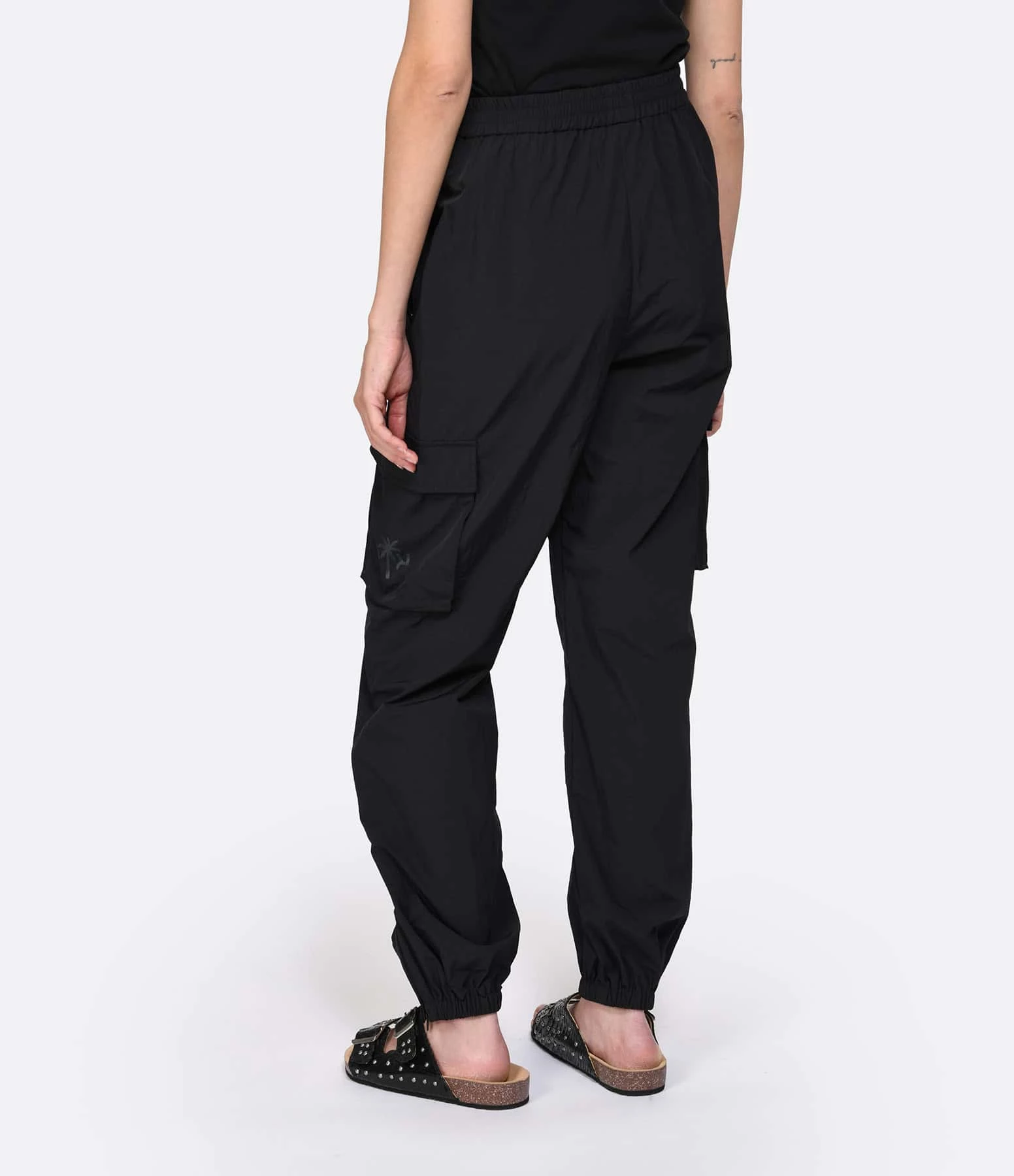 RAIINE Pantalon Cargo Leoni Noir – Image 5
