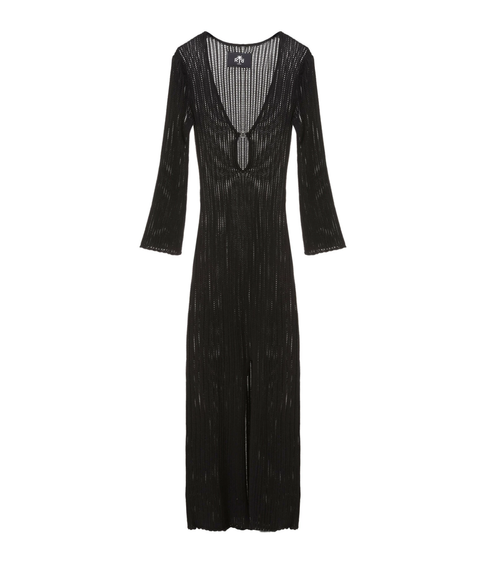 RAIINE Robe Dey Maille Noir