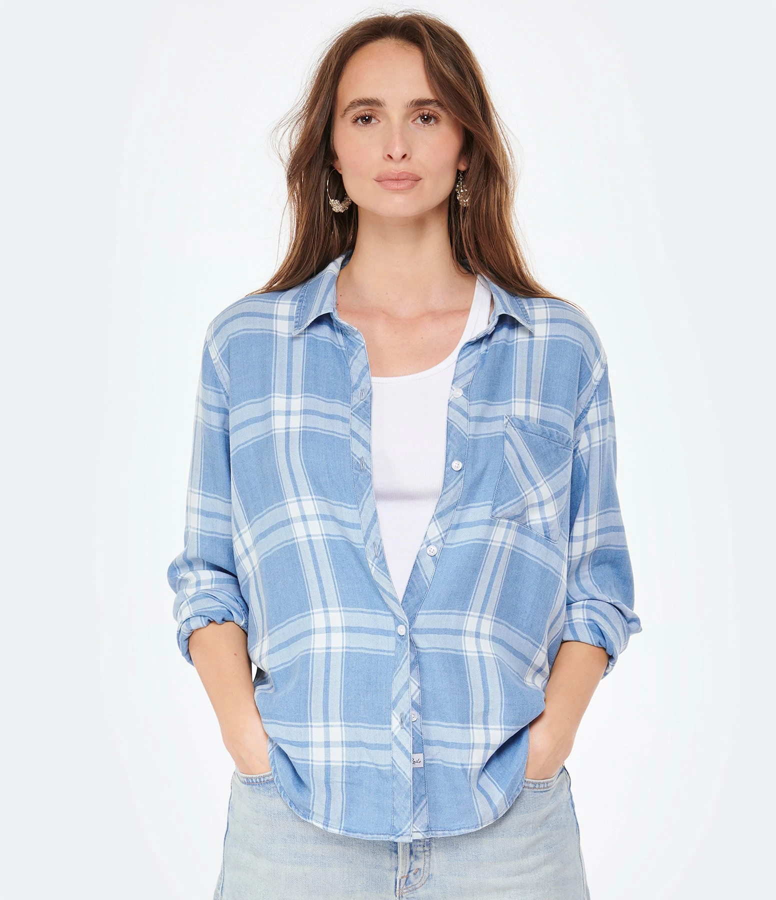 RAILS Chemise Hunter Harbor White – Image 3