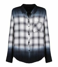 RAILS Chemise Hunter Smoked Dip Dye