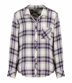 RAILS Chemise Hunter Stone Navy Fuschia