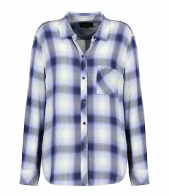 RAILS Chemise Hunter Navy Ivory Ice