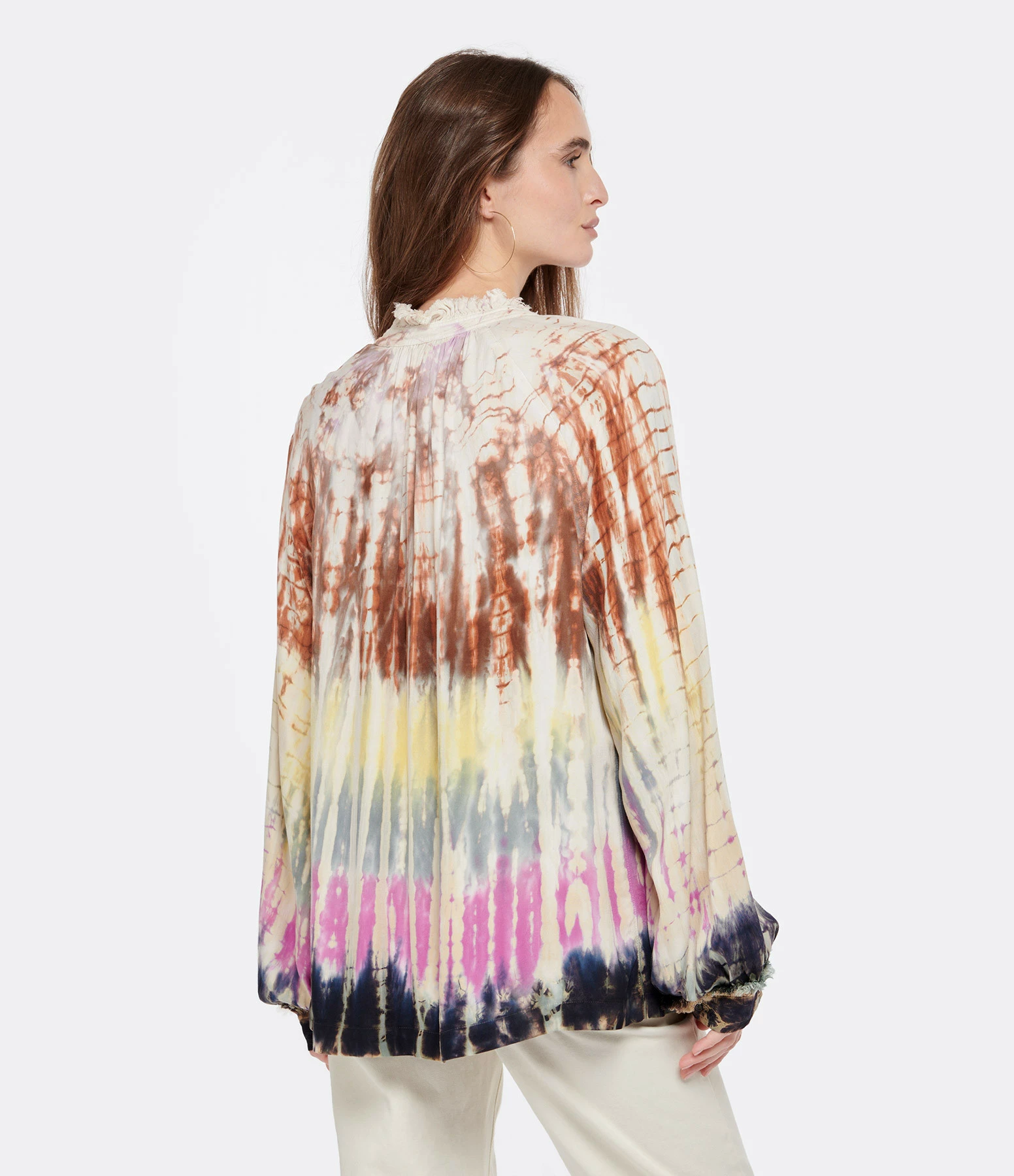 RAQUEL ALLEGRA Blouse Brigitte Multicolore – Image 5