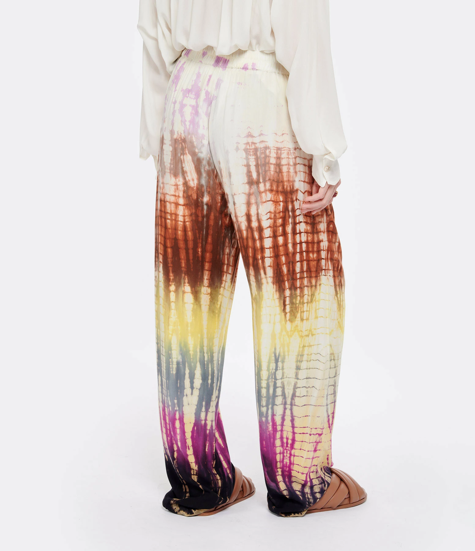 RAQUEL ALLEGRA Pantalon Françoise Multicolore – Image 5