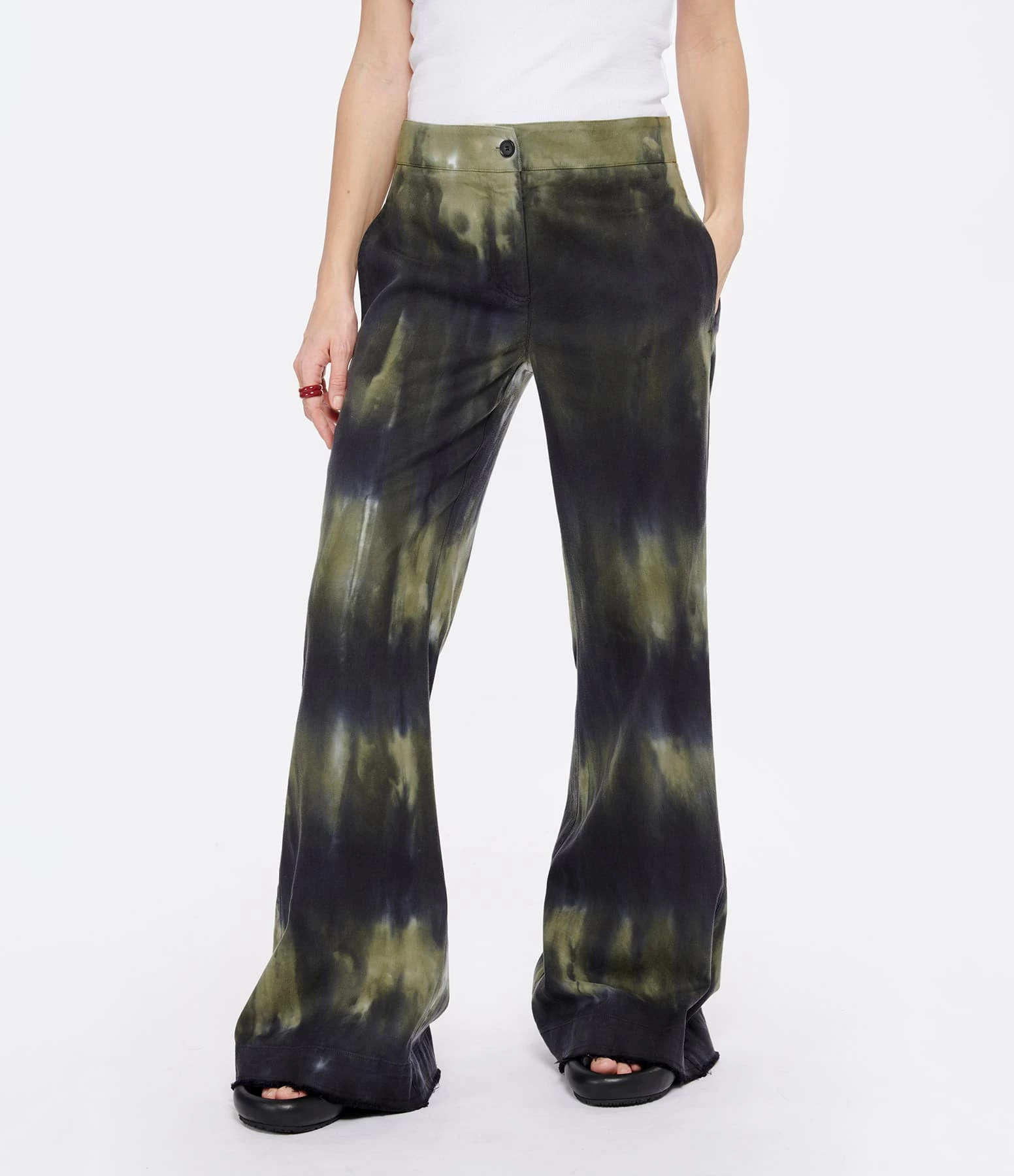 RAQUEL ALLEGRA Pantalon Gigi Vert – Image 5