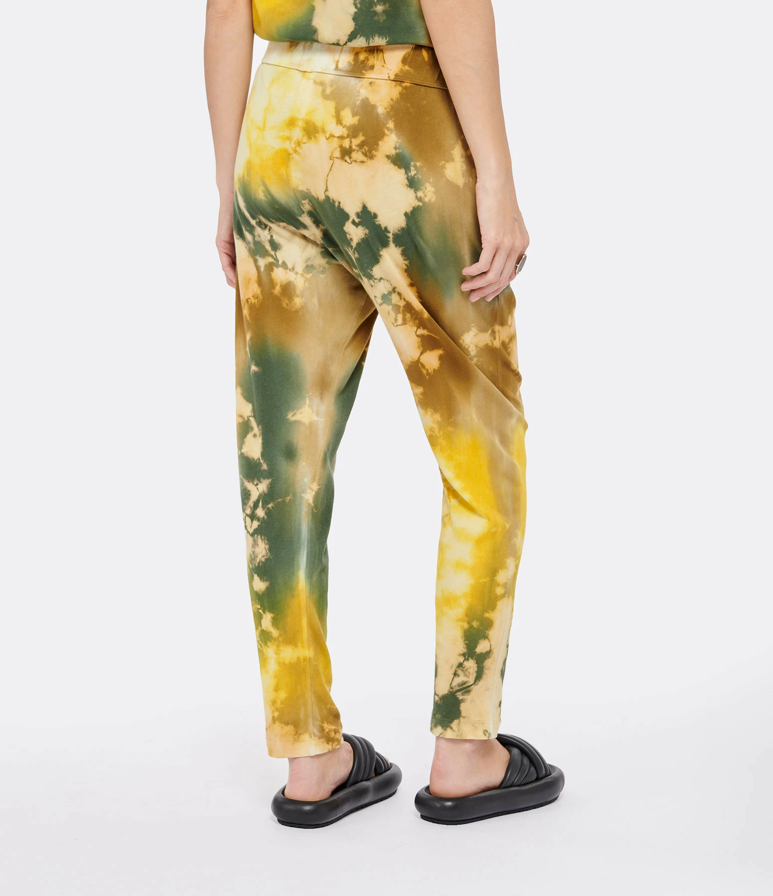 RAQUEL ALLEGRA Pantalon Easy Rayures Multicolore – Image 5
