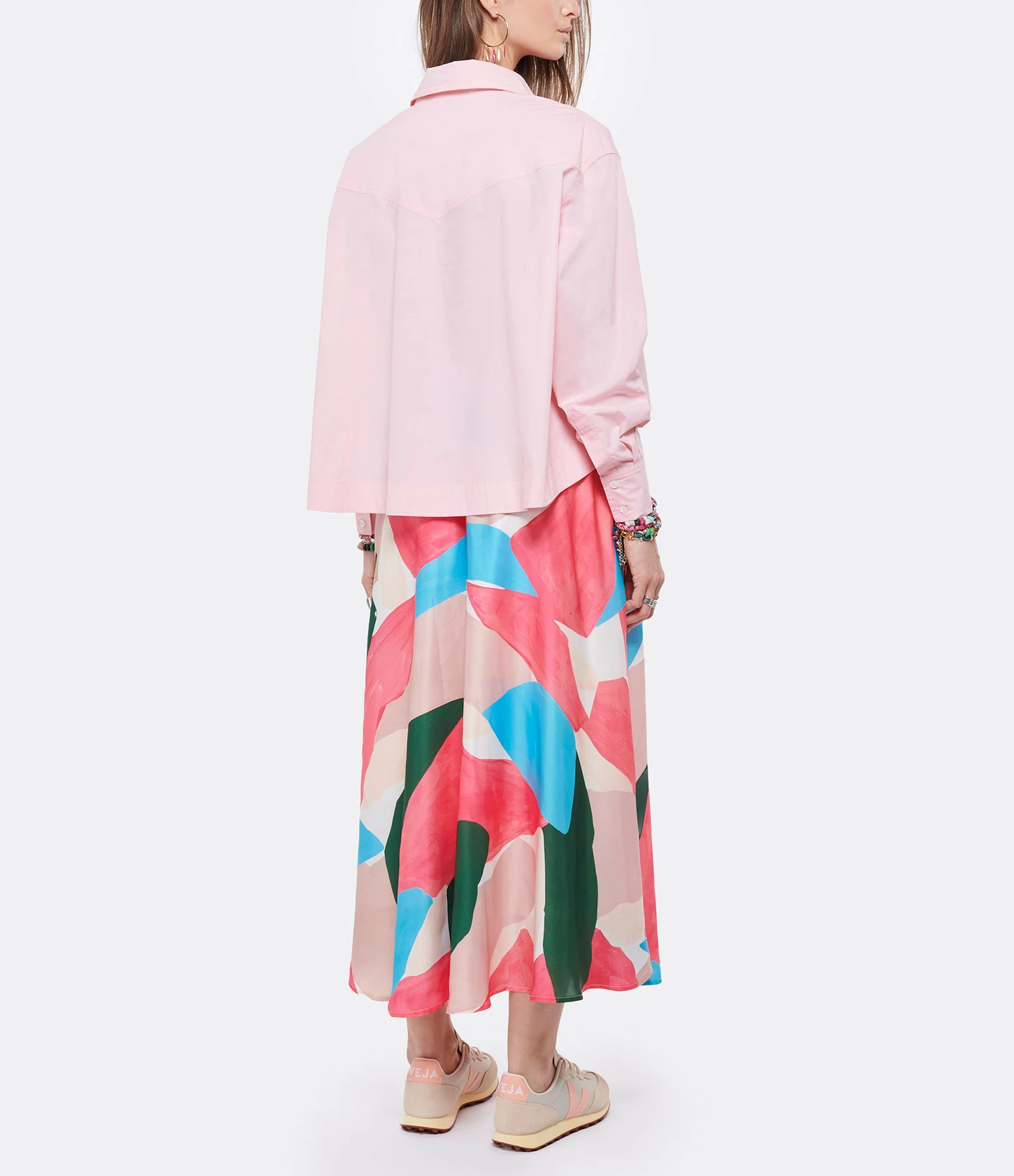 ROBERTO COLLINA Chemise Coton Rose – Image 5