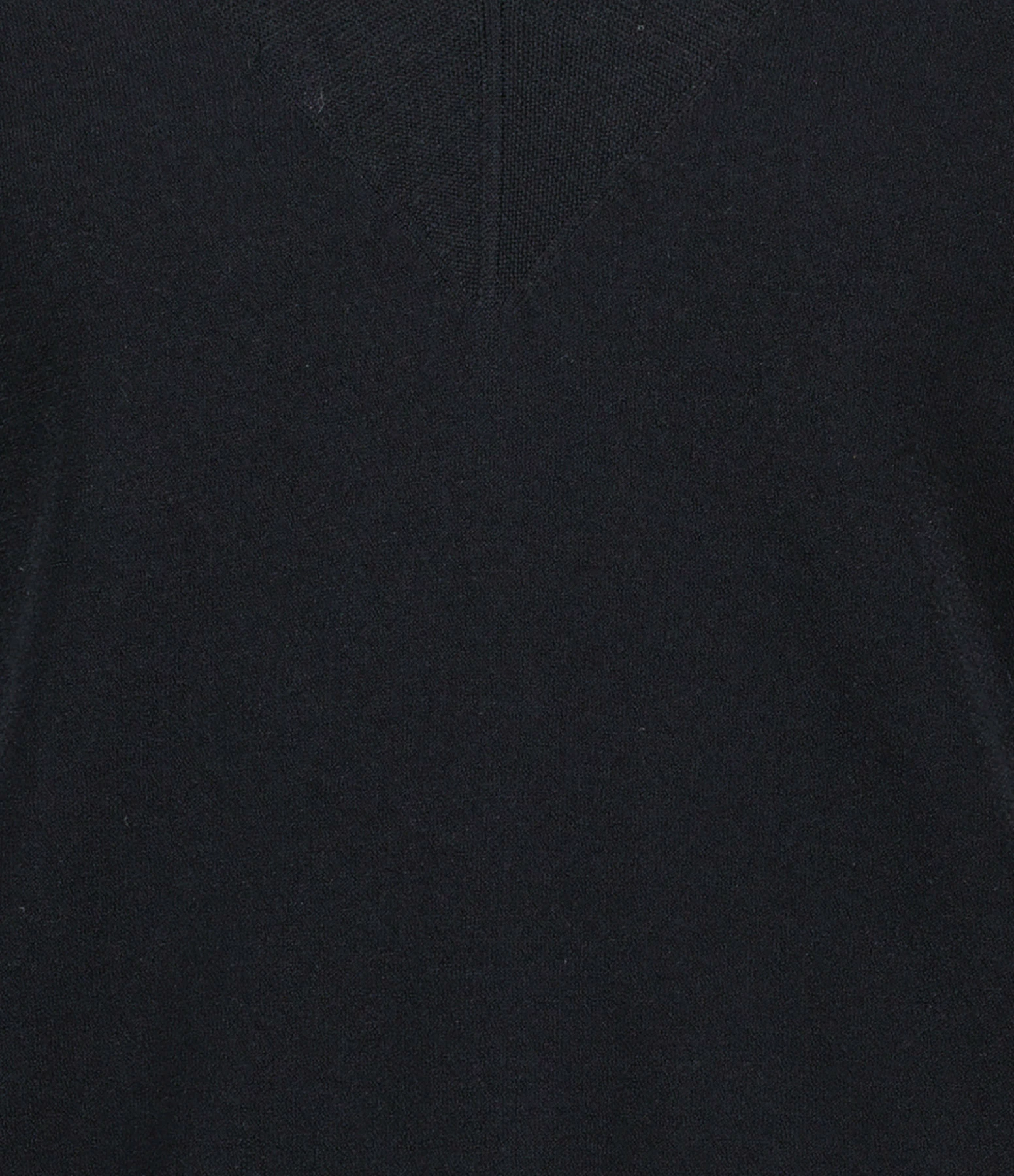 ROBERTO COLLINA Pull Col V Noir – Image 2