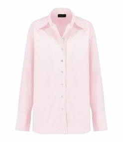 ROBERTO COLLINA Chemise Coton Rose