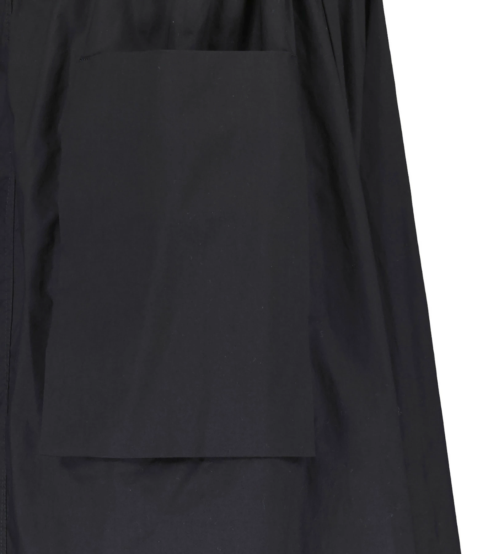 ROBERTO COLLINA Jupe Mi Longue Noir Poches – Image 2