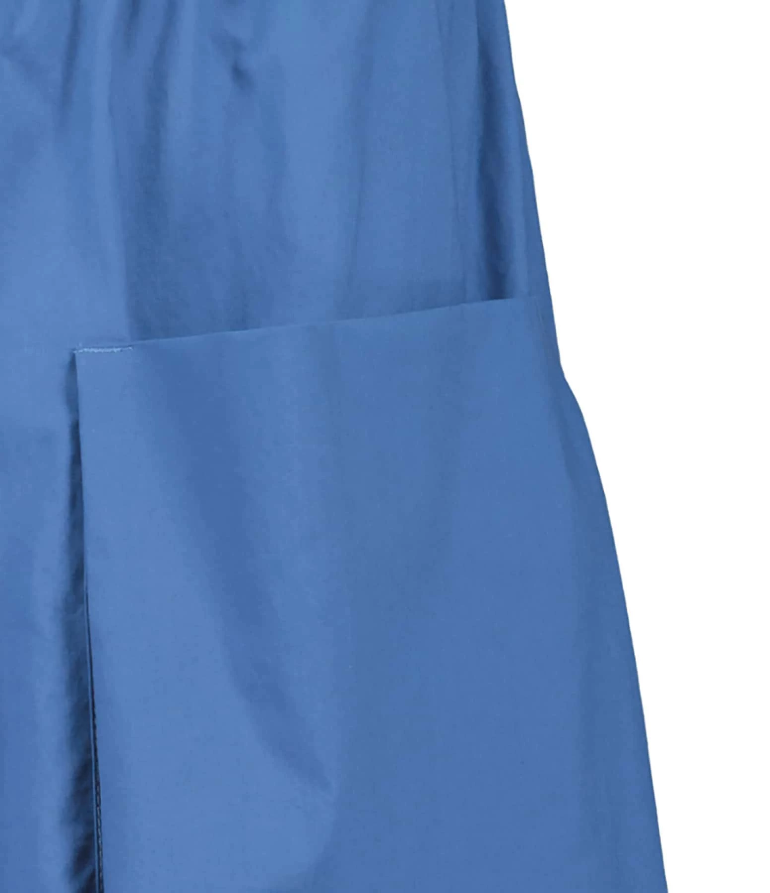 ROBERTO COLLINA Jupe Mi Longue Bleu Poches – Image 2