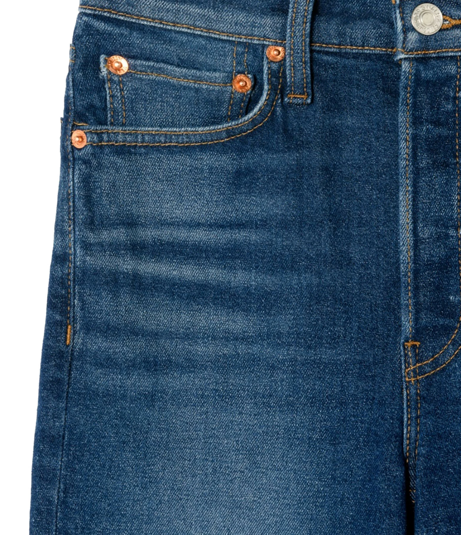 RE/DONE Jean 70s Stove Pipe Denim Bleu Indigo – Image 2