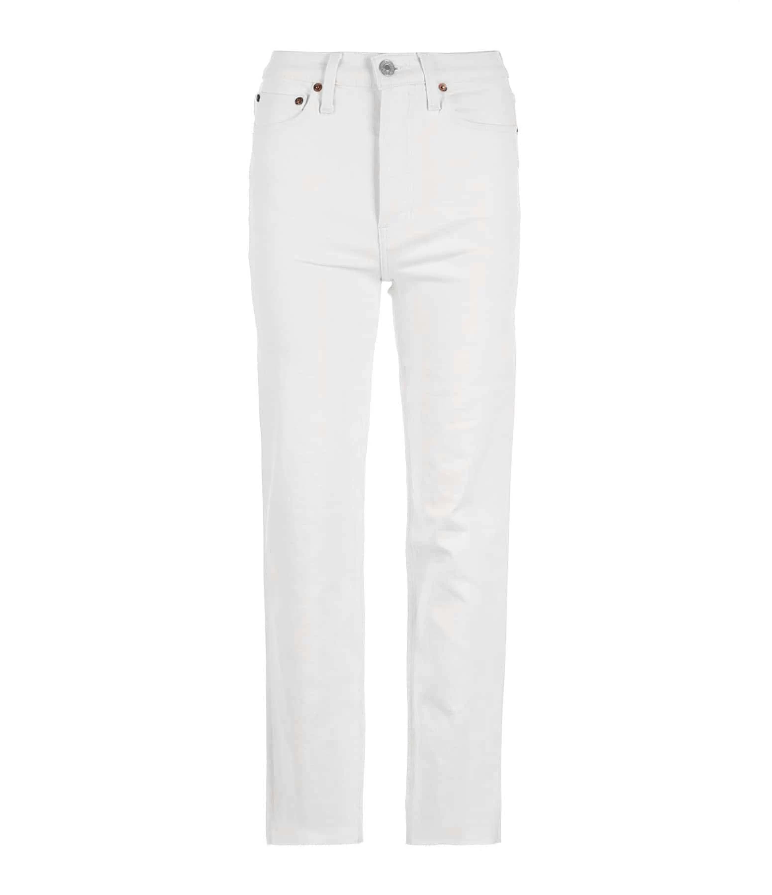 RE/DONE Jean 70s Stove Denim Blanc Vintage