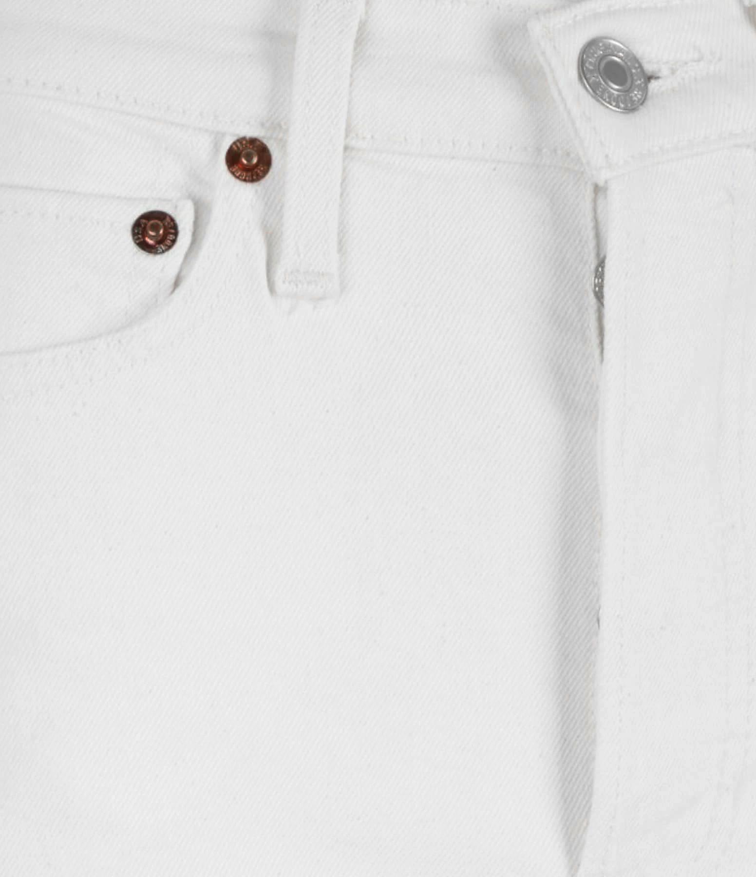 RE/DONE Jean 70s Stove Denim Blanc Vintage – Image 2