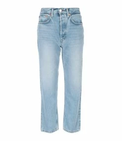 RE/DONE Jean 70s Stove Pipe Denim Worn In Naf