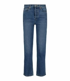 RE/DONE Jean 70s Stove Pipe Denim Bleu