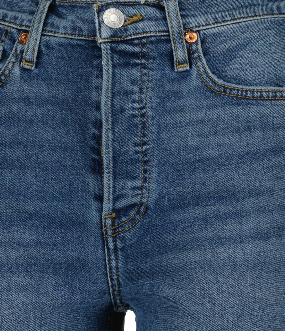 RE/DONE Jean 70s Stove Pipe Denim Bleu – Image 2