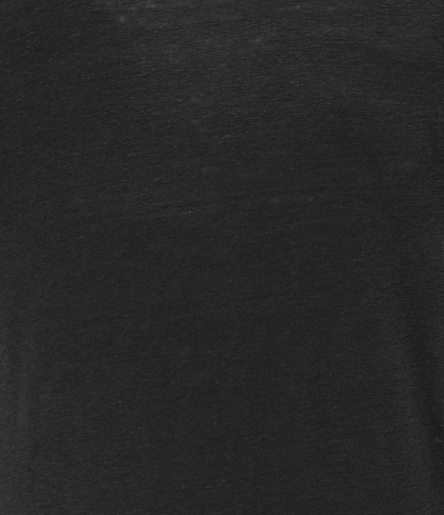 MAJESTIC FILATURES Robe Longue Lin Noir – Image 2