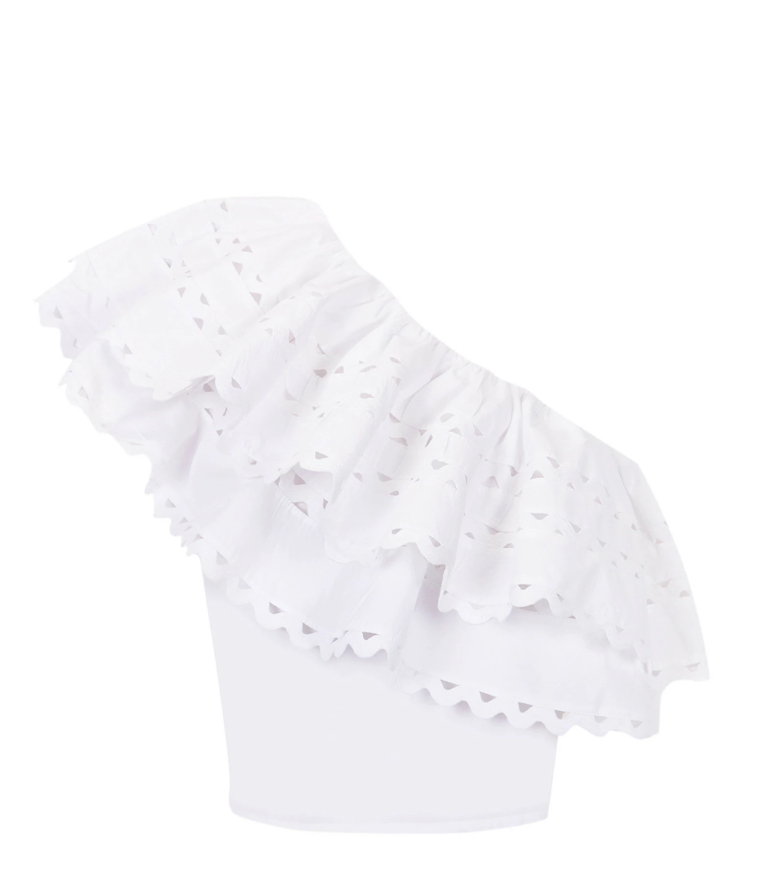 ANTIK BATIK Top Roda Blanc