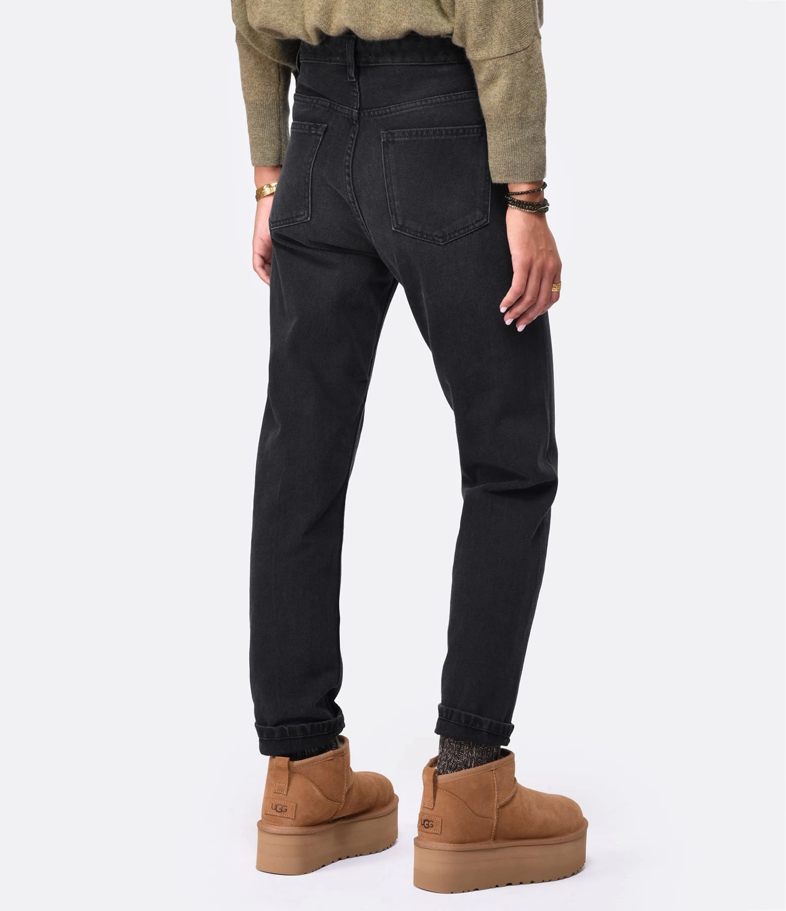 Roseanna Jean Glory Coton Crinkle Noir – Image 5