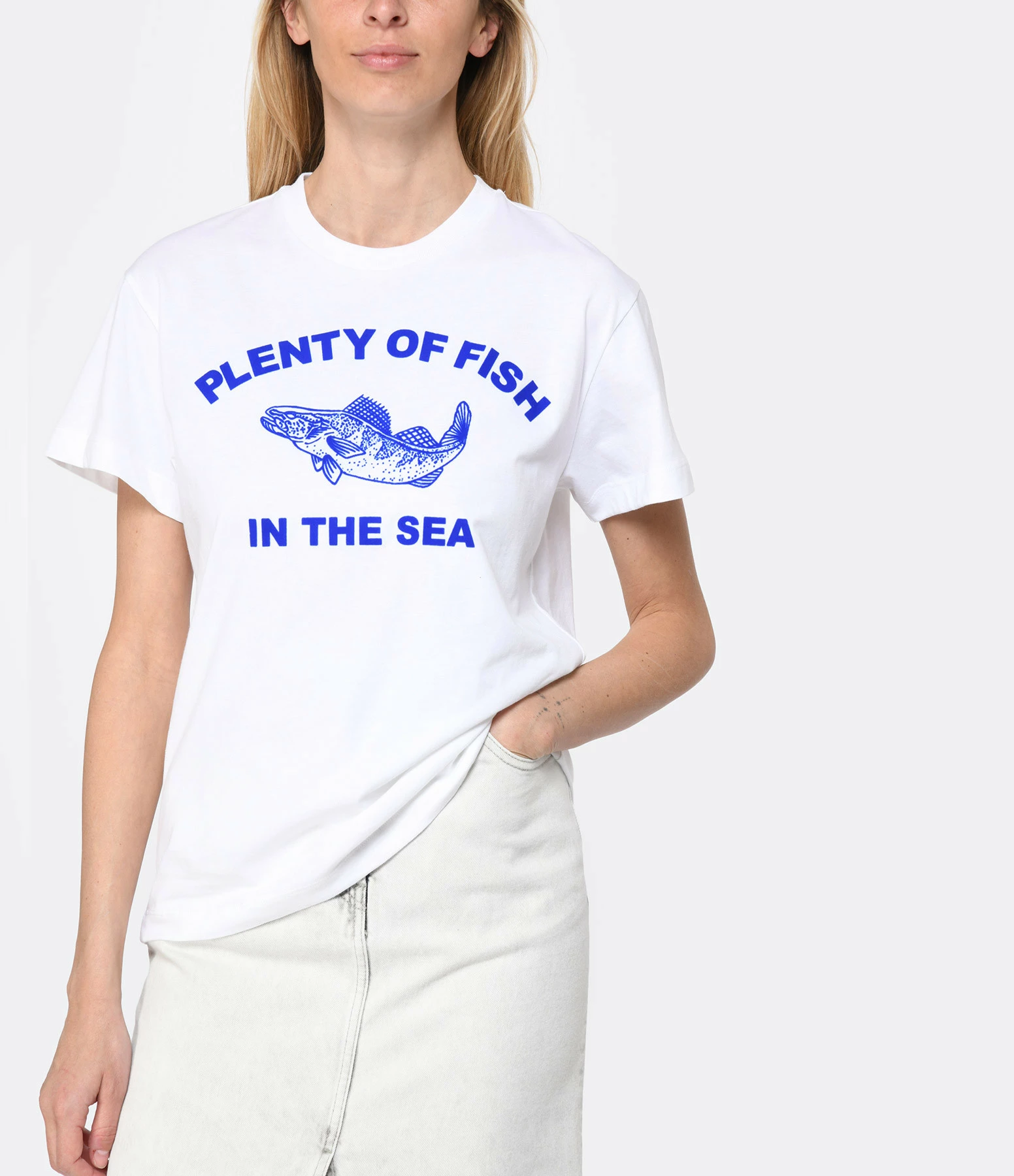 Roseanna Tee-shirt Coton Organique Blanc 5 Roseanna Tee-shirt Coton Organique Blanc – Image 3