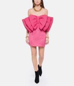 ROTATE Robe Nathalie Rose Violet 9 ROTATE Robe Nathalie Rose Violet -Boutique de vente ZIMMERMANN rotat look20211214 191