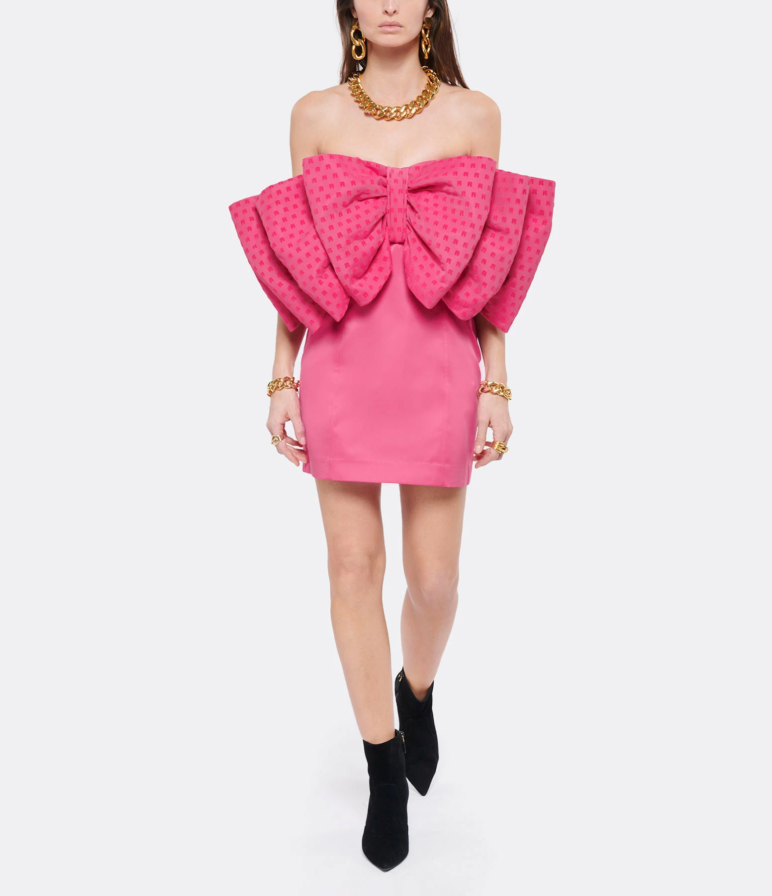 ROTATE Robe Nathalie Rose Violet 5 ROTATE Robe Nathalie Rose Violet – Image 3
