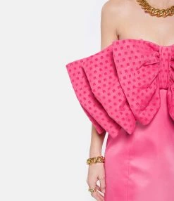 ROTATE Robe Nathalie Rose Violet 11 ROTATE Robe Nathalie Rose Violet -Boutique de vente ZIMMERMANN rotat look20211214 193 1