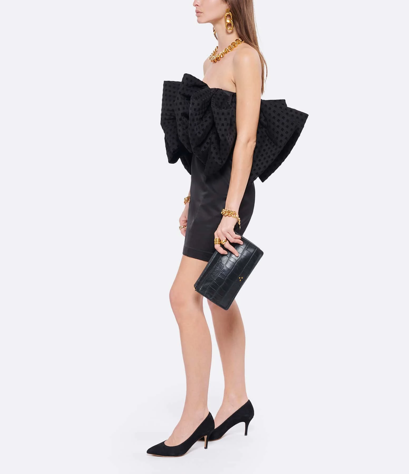 ROTATE Robe Nathalie Noir – Image 6