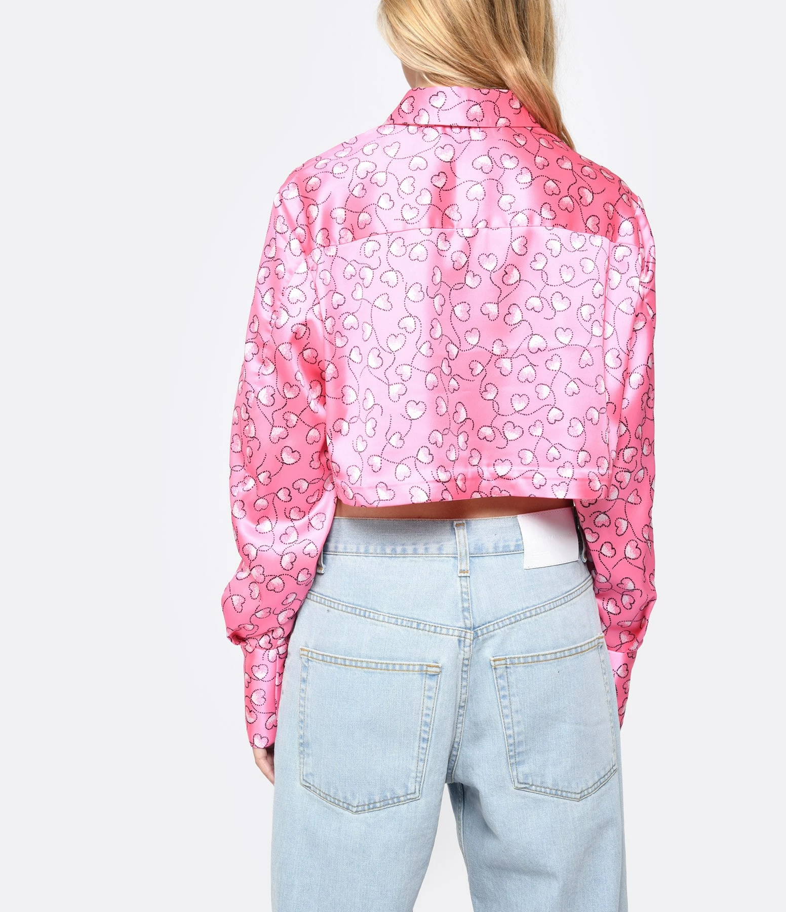 ROTATE Chemise Courte Rose – Image 4