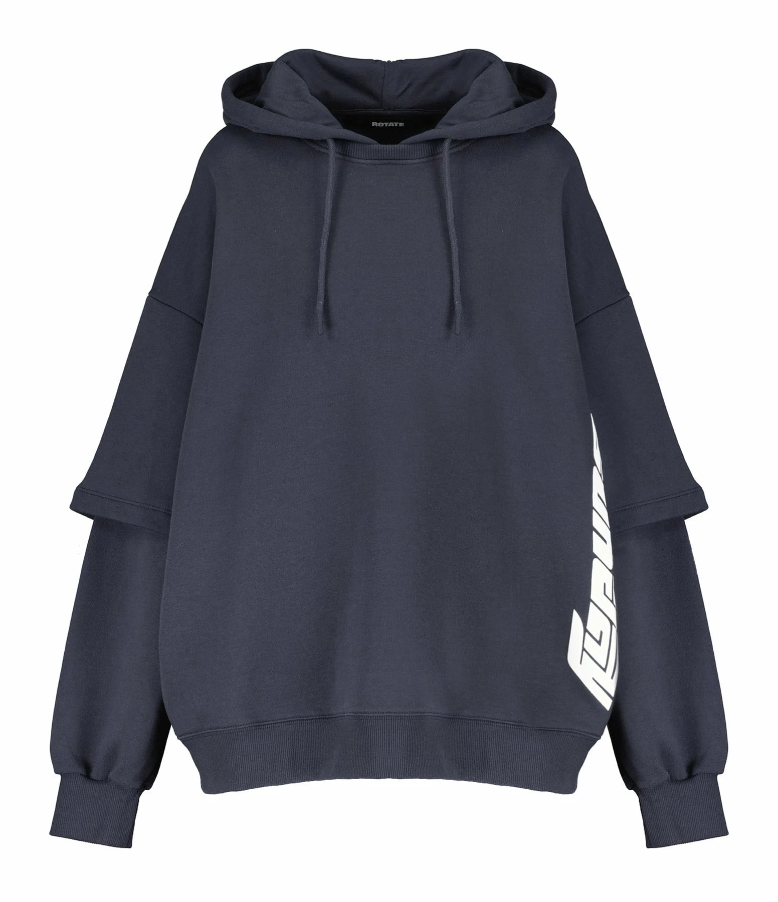 ROTATE Sweatshirt Hoodie Logo Coton Bleu, Capsule Sunday 3 ROTATE Sweatshirt Hoodie Logo Coton Bleu, Capsule Sunday